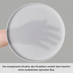 Karaca Forever Bone Bomo Frühstücksset für 6 Personen, 22-teilig