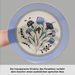 Karaca Blue Clove Frühstücksset für 6 Personen – 26-teilig