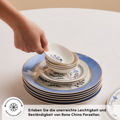 Karaca Blue Clove Frühstücksset für 6 Personen – 26-teilig