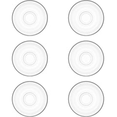 LAV AJD268F Ajda 6pcs / Bardakalti / soucoupe en verre à thé
