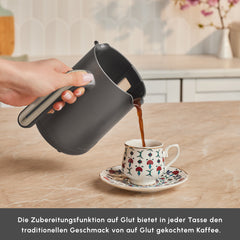 Karaca Hatır Neo Türkische Kaffeemaschine Starlight, 735 W, 300 ml