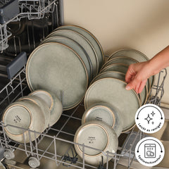 Karaca Earth Collection Skal – 55-teiliges Tafelservice für 12 Personen