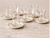 Karaca Globe Weiss Espressotassen-Set für 6 Personen