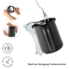 Hatir Aqua automatische türkische Kaffeemaschine, Schwarz