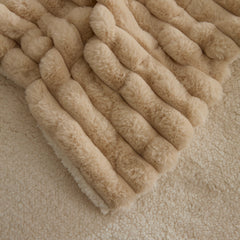 Karaca Rabbit Sherpa TV-Decke Beige 130x150 cm