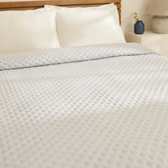 Karaca Ines Tagesdecke Grau für Doppelbett, 230 × 240 cm