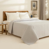 Karaca Ines Tagesdecke Grau für Doppelbett, 230 × 240 cm