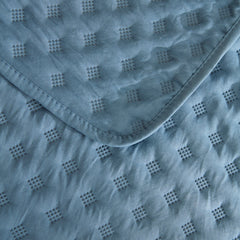 Karaca Ines Tagesdecken-Set für Einzelbett Dunkelblau, 160 × 220 cm