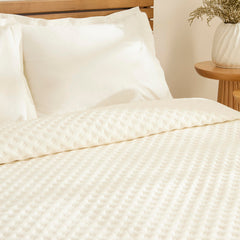 Karaca Ines Tagesdecke für Einzelbett Ecru, 160 × 220 cm