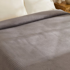 Karaca Chloe Tagesdecke für Einzelbett Anthrazit, 160 × 220 cm