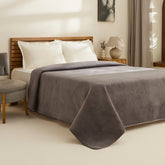 Karaca Chloe Tagesdecke für Doppelbett Anthrazit, 230 × 240 cm
