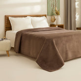Karaca Chloe Tagesdecke für Doppelbett Braun, 230 × 240 cm