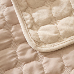 Karaca Alice Tagesdecken-Set für Doppelbett Beige, 3-teilig, 230 × 240 cm