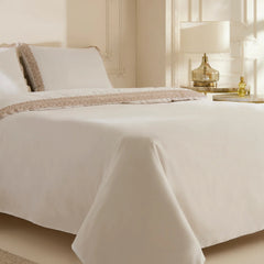 Karaca Nile Bettwäsche-Set für Doppelbett Weiss aus 100 % türkischer Baumwolle