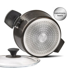 Karaca Biogranit Black Gold Topfset, 7-teilig