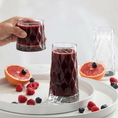 Pasabahce LEAFY Longdrink Gläser 355 ml 4er Set