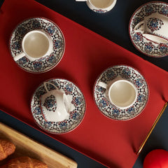 Karaca Nakkas 12-teiliges Espressotassen-Set für 6 Personen