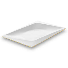 Jumbo Fold Gold Eckiges Tafelservice für 12 Personen, 58-teilig