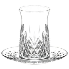 LAV Odin Teeservice – 12-teiliges Set aus Glas mit Untersetzern