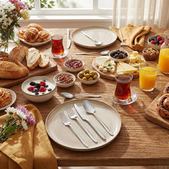 Karaca Stark 316+ Premium Besteck-Set für 12 Personen, 84-teilig