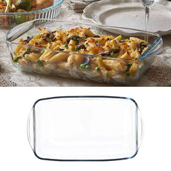 Borcam Rechteckige Ofenformen Set 3-teilig