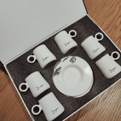 Karaca Zeugma 6 Personen-Kaffeetassen-Set