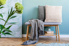 Fuzzy Kissen 16 Beige 45x45cm Kissen