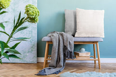 Fuzzy Kissen 16 Cream 45x45cm Kissen