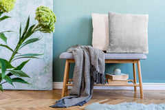 Fuzzy Kissen 16 Grey 45x45cm Kissen