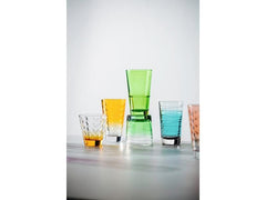 Leonardo Trinkglas Vario Struttura 280 ml, 6 Stück, Orange