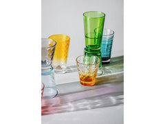 Leonardo Trinkglas Vario Struttura 280 ml, 6 Stück, Türkis