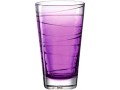Leonardo Trinkglas Vario Struttura 280 ml, 6 Stück, Violet