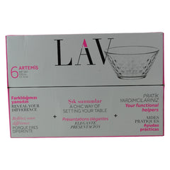 LAV ART267F Artemis 6er Schale 330cc