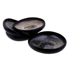 Ensemble de 4 coques Karaca Black Galactic Reactive