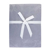 Karaca Sisa Tischdecke 150x220 cm, Grau, fleckenabweisend