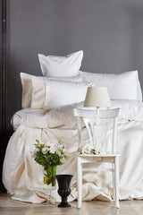 Karaca Home Katrine Ekru Bedding and Throw Set