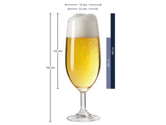 LEONARDO Bierglas Daily 280 ml, 6 Stück, Transparent