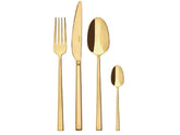 Sambonet Besteck-Set Rock 24-teilig, Gold