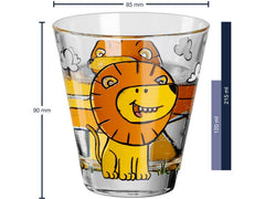 Leonardo Kindertasse Bambini Löwe, 215 ml, 6 Stück