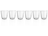Eva Solo Trinkglas Facette 270 ml, 6 Stück, Transparent
