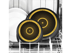 Tefal Kochgeschirr-Set Ingenio Easy On 10-teilig, Schwarz