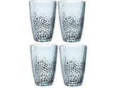 Leonardo Trinkglas Matera 340 ml, 4 Stück, Blau