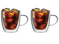 Bialetti Kaffeetasse Capri 350 ml, 1 Stück, Transparent
