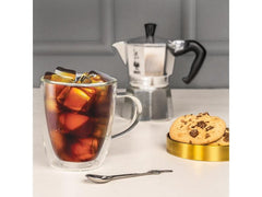 Bialetti Kaffeetasse Capri 350 ml, 1 Stück, Transparent
