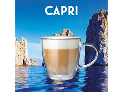 Bialetti Cappuccinotasse Capri 160 ml, 2 Stück, Transparent