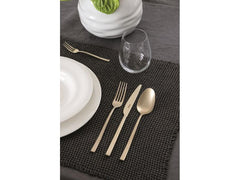 Sambonet Besteck-Set Rock 24-teilig, Champagner