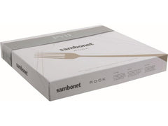 Sambonet Besteck-Set Rock 24-teilig, Champagner