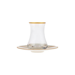 Karaca X Ist Collection Istanbul 12 Teiliges Teegläser Set für 6 Personen