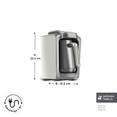 Karaca Hatır Neo Türkische Kaffeemaschine Starlight, 735 W, 300 ml