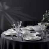 Jumbo Moon Platin Tafelservice für 12 Personen, 64-teilig